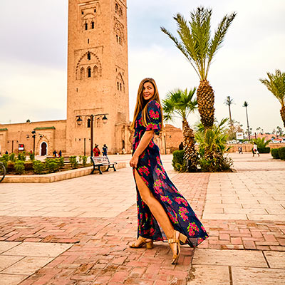 Un photographe de mode professionnel à Marrakech
